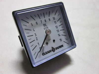Clean Burn Oil Gauge