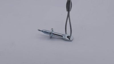 Standard Hanger / 1/4" Eyelag - 2" End Fixing (ELD) HF1-ELD-5FT Bag of 10