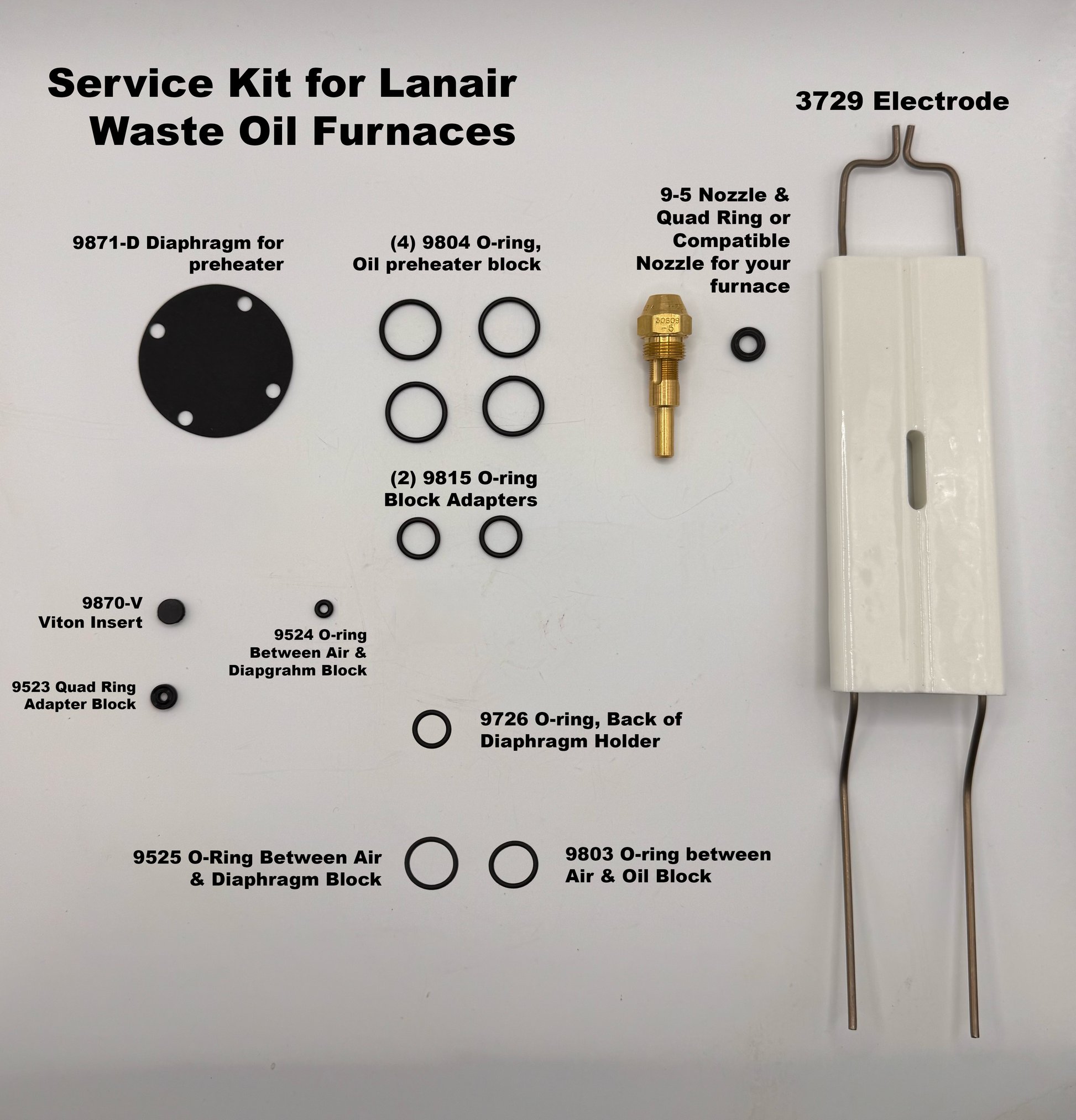Service Kit for Lanair Burner