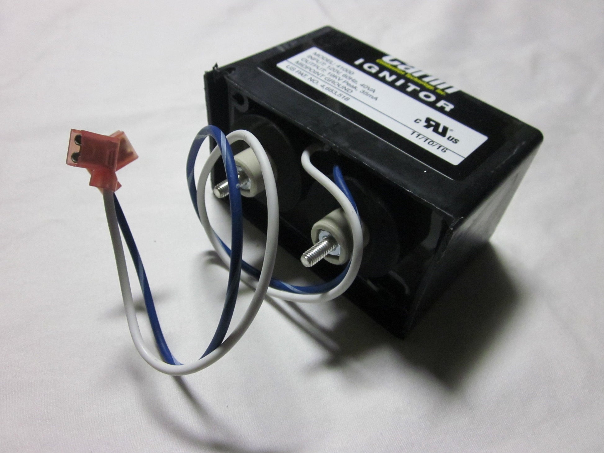 Clean Burn Transformer Ignitor: 33189