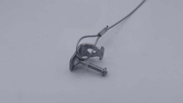 Standard Hanger / Ceiling Clip Shot Fire End Fixing (ALH32) HF1-ALH32-5FT Bag of 10